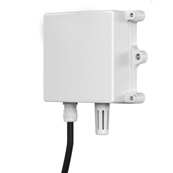 Wall-mounted temperature and humidity sensors used in storage warehouses, agricultural planting greenhouses, livestock