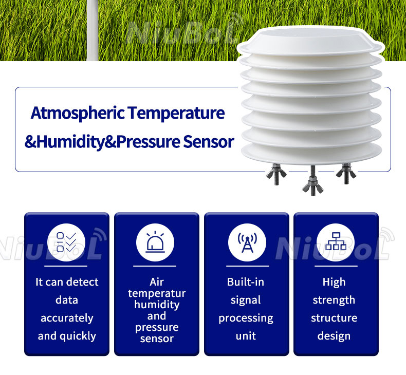 Air Temperature and Relative Humidity Sensors: Typically capacitive