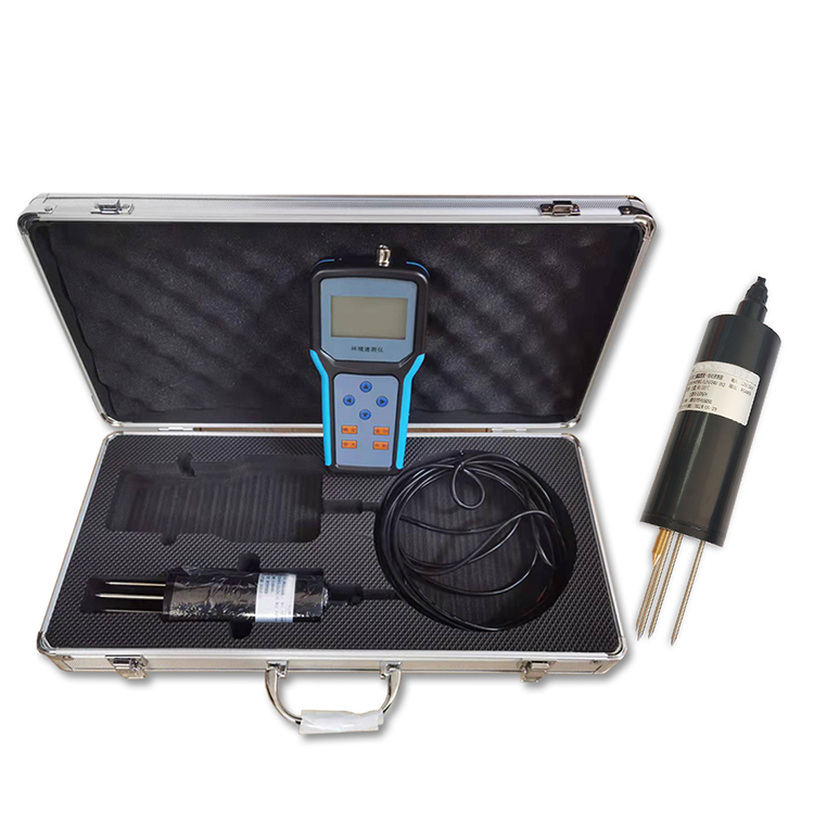 Portable soil moisture meter