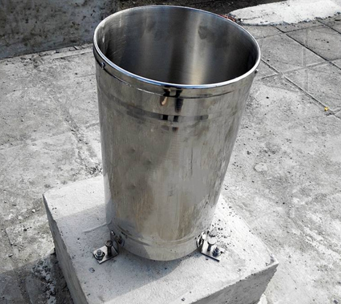 Tipping bucket rain gauge installation.png