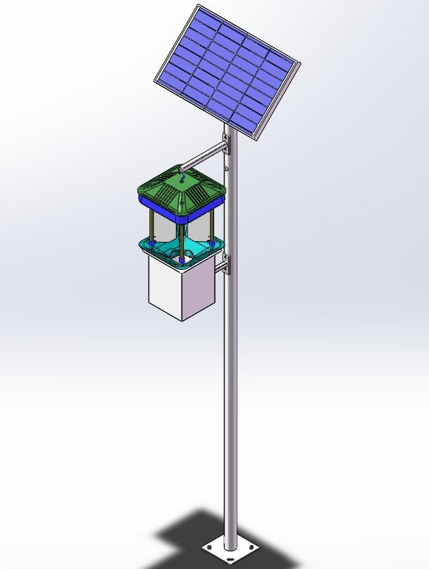 Wind-suction Solar Insect Trap Light.png