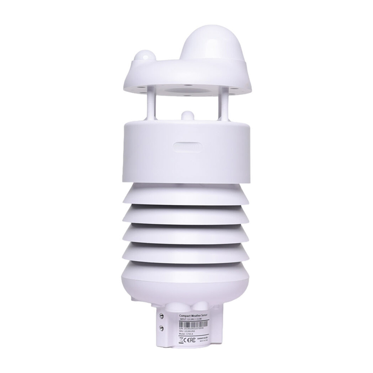 7-in-1 Compact Weather Sensor with Radar Rain Gauge | Ultrasonic Weather Station Sensor| RS485/SDI-12