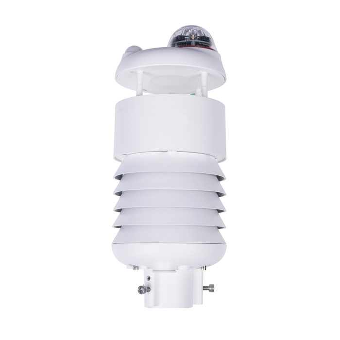 7-in-1 Compact Weather Sensor | Optical Rainfall Ultrasonic Weather Station Sensor|RS485 Modbus/SDI-12