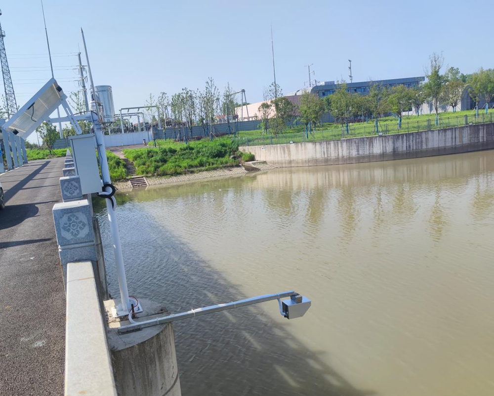 Water environment monitoring project with water quality and hydrological sensors